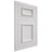 Shiloh Cabinetry Flush Inset Charleston Paintable Pure White Door