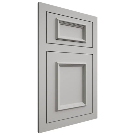 Shiloh Cabinetry Flush Inset Charleston Paintable Unusual Gray Door