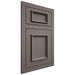 Shiloh Cabinetry Flush Inset Charleston Poplar Plain Cut Heatherstone Door
