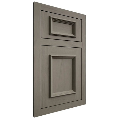 Shiloh Cabinetry Flush Inset Charleston Poplar Plain Cut Thyme Door