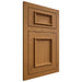 Shiloh Cabinetry Flush Inset Charleston Red Oak Plain Cut Autumn Door