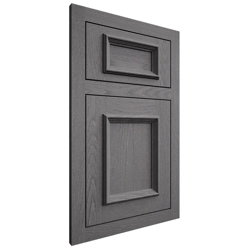 Shiloh Cabinetry Flush Inset Charleston Red Oak Plain Cut Cadet Door