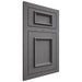 Shiloh Cabinetry Flush Inset Charleston Red Oak Plain Cut Cadet Door