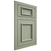 Shiloh Cabinetry Flush Inset Charleston Red Oak Plain Cut Moss Door