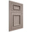 Shiloh Cabinetry Flush Inset Charleston Red Oak Plain Cut Sterling Door