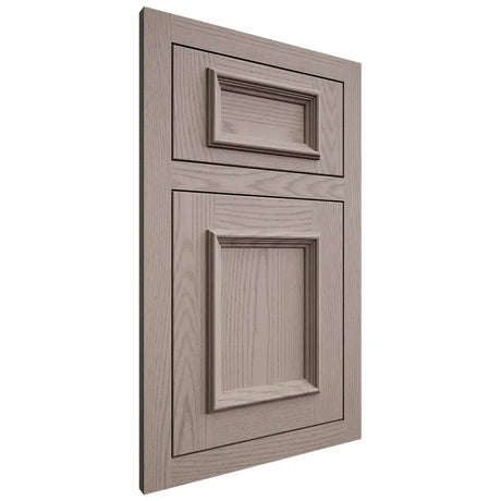 Shiloh Cabinetry Flush Inset Charleston Red Oak Plain Cut Sterling Door