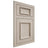 Shiloh Cabinetry Flush Inset Charleston Walnut Plain Cut Seagull Door