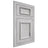 Shiloh Cabinetry Flush Inset Charleston Walnut Plain Cut Stratus Door
