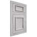 Shiloh Cabinetry Flush Inset Charleston Walnut Plain Cut Stratus Door