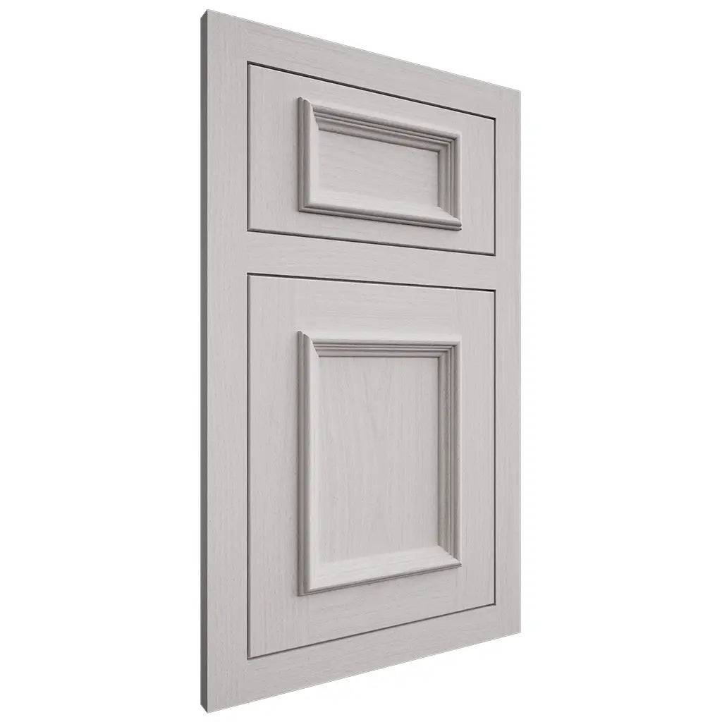 Shiloh Cabinetry Flush Inset Charleston White Oak Plain Cut Cotton Door