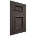 Shiloh Cabinetry Flush Inset Charleston White Oak Plain Cut Creekside Door