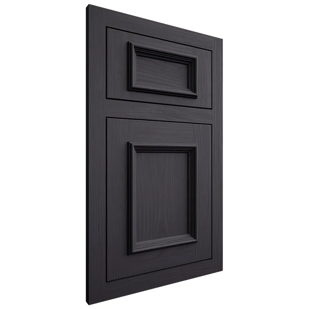 Shiloh Cabinetry Flush Inset Charleston White Oak Plain Cut Harbor Door