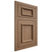 Shiloh Cabinetry Flush Inset Charleston White Oak Plain Cut Medium Door