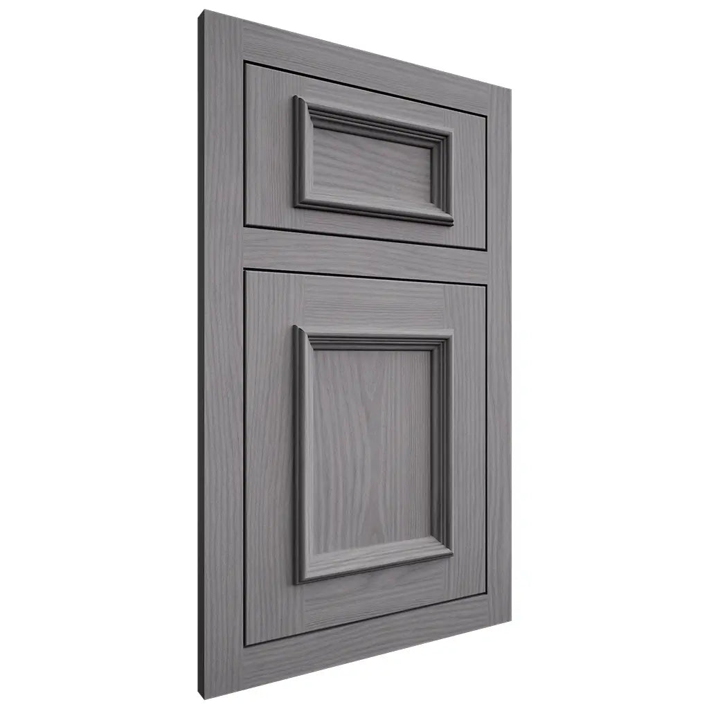 Shiloh Cabinetry Flush Inset Charleston White Oak Plain Cut Sterling Door