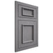 Shiloh Cabinetry Flush Inset Charleston White Oak Plain Cut Sterling Door