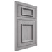 Shiloh Cabinetry Flush Inset Charleston White Oak Plain Cut Stratus Door