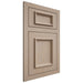 Shiloh Cabinetry Flush Inset Charleston White Oak Plain Cut Straw Door