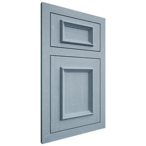 Shiloh Cabinetry Flush Inset Charleston White Oak Quarter Sawn Sky Door