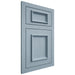 Shiloh Cabinetry Flush Inset Charleston White Oak Quarter Sawn Sky Door