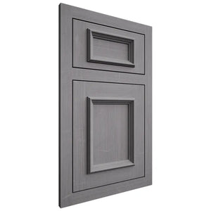 Shiloh Cabinetry Flush Inset Charleston White Oak Quarter Sawn Sterling Door