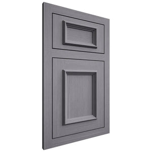 Shiloh Cabinetry Flush Inset Charleston White Oak Rift Cut Cadet Door