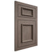 Shiloh Cabinetry Flush Inset Charleston White Oak Rift Cut Clay Door