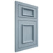 Shiloh Cabinetry Flush Inset Charleston White Oak Rift Cut Sky Door