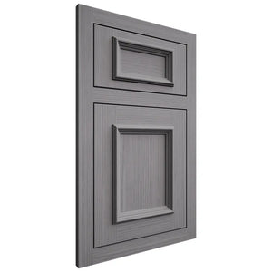 Shiloh Cabinetry Flush Inset Charleston White Oak Rift Cut Sterling Door
