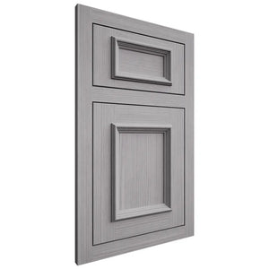 Shiloh Cabinetry Flush Inset Charleston White Oak Rift Cut Stratus Door