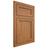 Shiloh Cabinetry Flush Inset Concord Alder Plain Cut Caramel Door