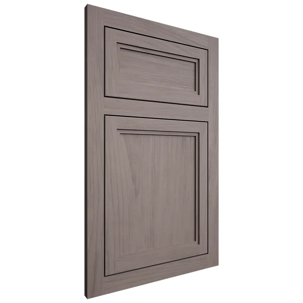 Shiloh Cabinetry Flush Inset Concord Alder Plain Cut Stonehenge Door