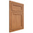Shiloh Cabinetry Flush Inset Concord Cherry Plain Cut Medium Door