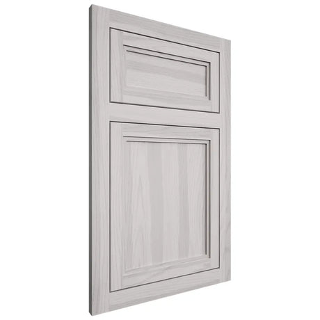 Shiloh Cabinetry Flush Inset Concord Hickory Plain Cut Cotton Door
