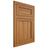 Shiloh Cabinetry Flush Inset Concord Hickory Plain Cut Medium Door