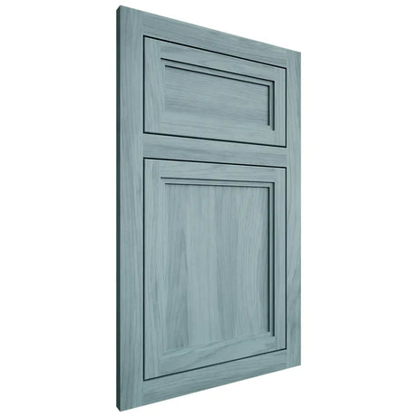Shiloh Cabinetry Flush Inset Concord Hickory Plain Cut Sky Door
