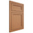 Shiloh Cabinetry Flush Inset Concord Maple Plain Cut Cashmere Door