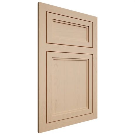 Shiloh Cabinetry Flush Inset Concord Maple Plain Cut Natural Door