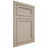 Shiloh Cabinetry Flush Inset Concord Maple Plain Cut Pebble Door