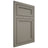 Shiloh Cabinetry Flush Inset Concord Maple Plain Cut Thyme Door