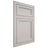 Shiloh Cabinetry Flush Inset Concord Paintable Amazing Gray Door
