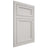 Shiloh Cabinetry Flush Inset Concord Paintable Beige Door