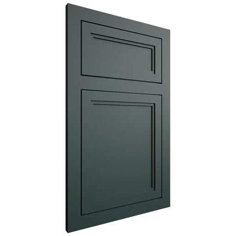 Shiloh Cabinetry Flush Inset Concord Paintable Billiard Green Door