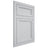 Shiloh Cabinetry Flush Inset Concord Paintable Niebla Azul Door