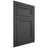 Shiloh Cabinetry Flush Inset Concord Poplar Plain Cut Cadet Door