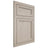Shiloh Cabinetry Flush Inset Concord Poplar Plain Cut Seagull Door