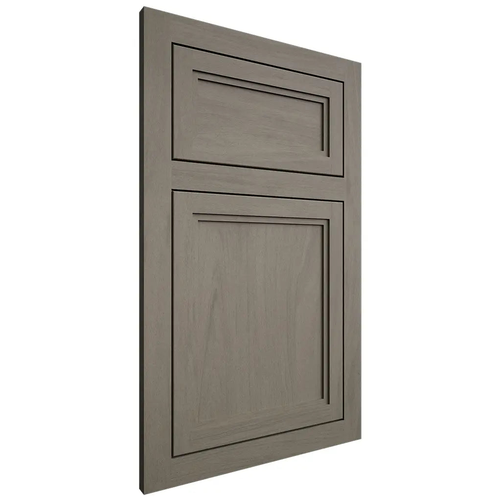 Shiloh Cabinetry Flush Inset Concord Poplar Plain Cut Thyme Door
