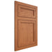 Shiloh Cabinetry Flush Inset Concord Red Oak Plain Cut Harvest Door