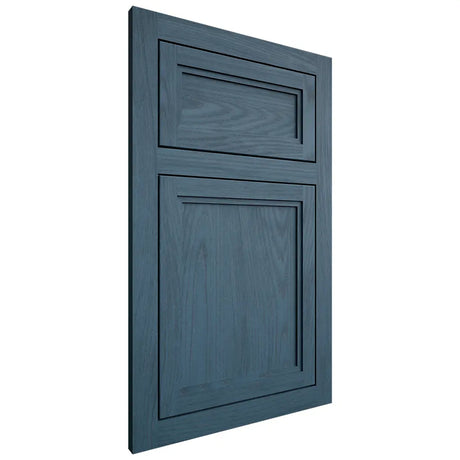 Shiloh Cabinetry Flush Inset Concord Red Oak Plain Cut Hudson Door