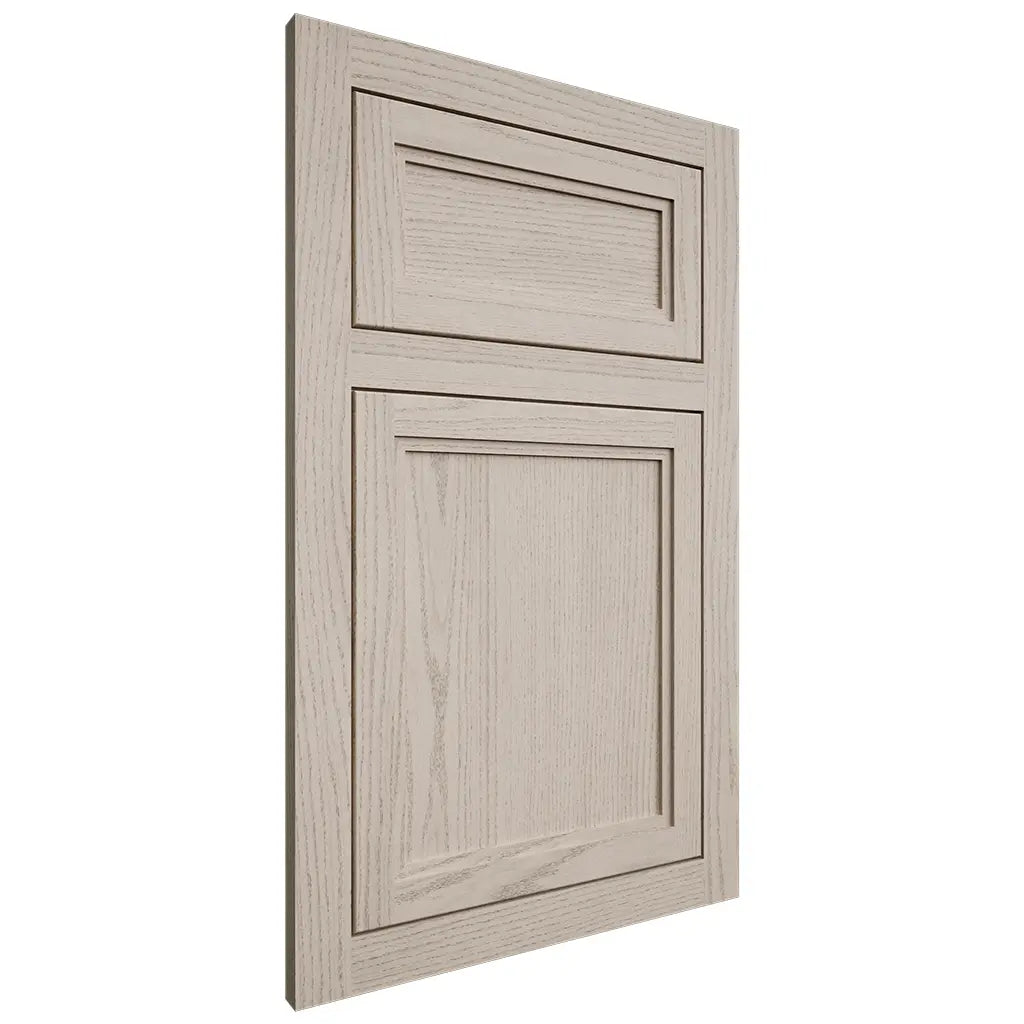 Shiloh Cabinetry Flush Inset Concord Walnut Plain Cut Seagull Door