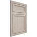 Shiloh Cabinetry Flush Inset Concord Walnut Plain Cut Seagull Door
